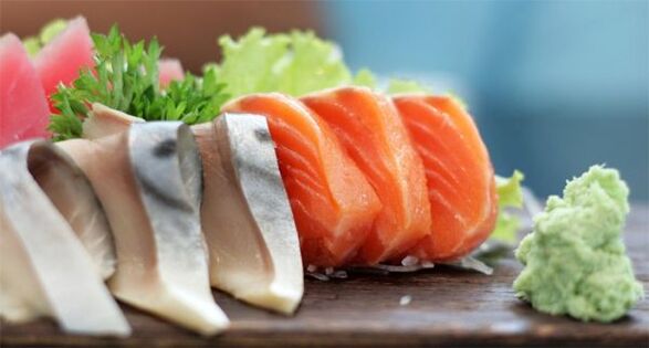 Dina diet Jepang, anjeun tiasa tuang lauk, tapi tanpa uyah